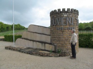 Memorial to French Resistance members killed from area around Brancion, Burgundy, France. This is the largest Resistance memorial I have seen, 2014.