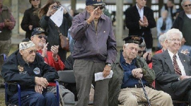 Commemoration of Pearl Harbor Survivors 71st Anniversary of Japanese attack on Hawaii - Battleship Park, Dec. 7, 2012