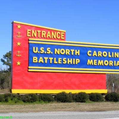 entrance-to-nc-battleship-wilmington-nc