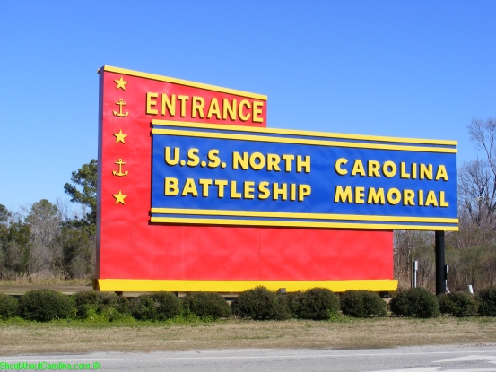 entrance-to-nc-battleship-wilmington-nc